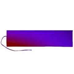 Violet Orange Roll Up Canvas Pencil Holder (l) by Sparkle