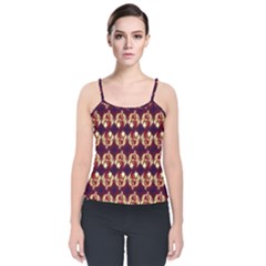 1562736744269 Velvet Spaghetti Strap Top by SERIPPY