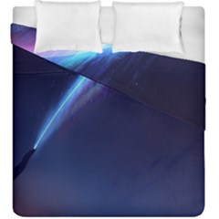 Light Fleeting Man s Sky Magic Duvet Cover Double Side (king Size) by Mariart