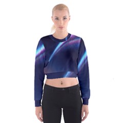 Light Fleeting Man s Sky Magic Cropped Sweatshirt by Mariart