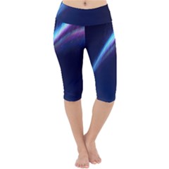 Light Fleeting Man s Sky Magic Lightweight Velour Cropped Yoga Leggings by Mariart