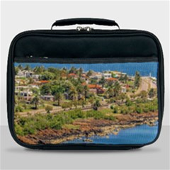 Punta Colorada Aerial Landscape Scene, Uruguay Lunch Bag by dflcprintsclothing