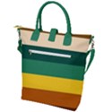 Retro 80s Buckle Top Tote Bag View2