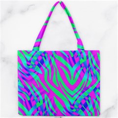 Wild And Crazy Zebra Mini Tote Bag by Angelandspot