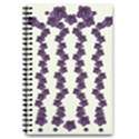 Blue Flowers Of Peace Small Of Love 5.5  x 8.5  Notebook View1