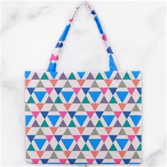 Multicolor Triangle Mini Tote Bag by tmsartbazaar