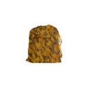 Brown and Orange Camouflage Drawstring Pouch (XS) View1