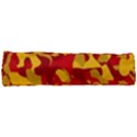 Red and Yellow Camouflage Pattern Full Print Rope Handle Tote (Small) View3