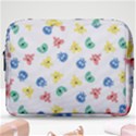Cute Cartoon Germs Viruses Microbes Make Up Pouch (Large) View1