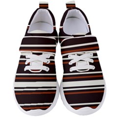 Classic Coffee Brown Women s Velcro Strap Shoes by tmsartbazaar