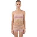 Vermilion Coral Sunset Gradient Ombre Back Web Gym Set View1
