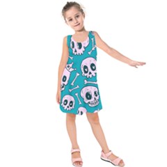 Skull Kids  Sleeveless Dress by Sobalvarro