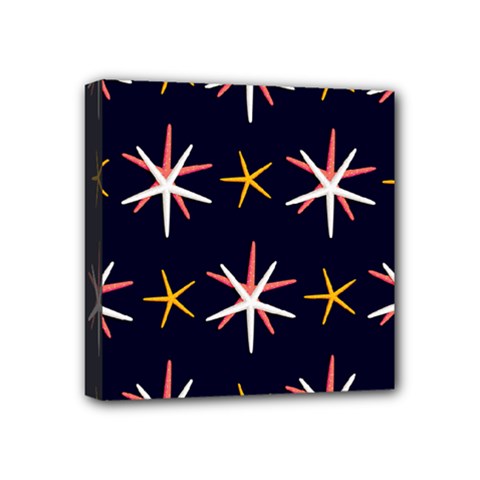 Starfish Mini Canvas 4  X 4  (stretched) by Mariart