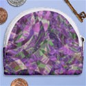 Boho Violet Mosaic Horseshoe Style Canvas Pouch View2