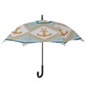 Chain Pattern Blue 6 Hook Handle Umbrellas (Large) View3