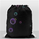 Bubble in dark Drawstring Bag (Small) View2