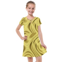 Golden Wave Kids  Cross Web Dress by Sabelacarlos