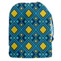 Geometric Abstract Diamond Drawstring Pouch (3XL) View1