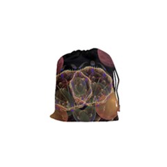 Fractal Geometry Drawstring Pouch (xs) by Sparkle