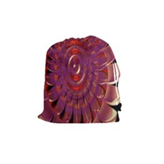Chakra Flower Drawstring Pouch (medium) by Sparkle
