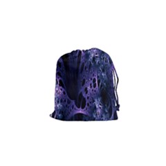 Fractal Web Drawstring Pouch (xs) by Sparkle