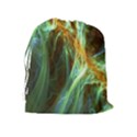 Abstract Illusion Drawstring Pouch (XL) View2