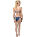 Tribal Zentangle Art Twist Bandeau Bikini Set View2
