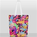 Psychedelic Geometry Full Print Rope Handle Tote (Small) View2