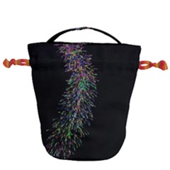 Galaxy Space Drawstring Bucket Bag by Sabelacarlos