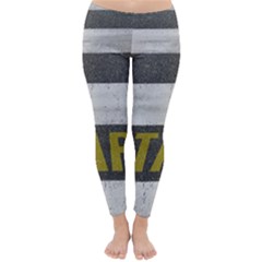 Asphalt Begin Bright Expectation Classic Winter Leggings by HermanTelo