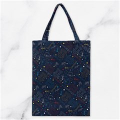 Traditional Tribal Pattern Classic Tote Bag by tmsartbazaar