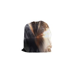 Digital Geometry Drawstring Pouch (xs) by Sparkle