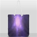 Violet Spark Full Print Rope Handle Tote (Large) View2