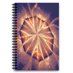 Sun Fractal 5 5  X 8 5  Notebook by Sparkle
