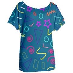 Memphis  Women s Oversized Tee by Sobalvarro