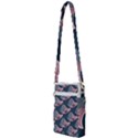 Doodle Queen Fish Pattern Multi Function Travel Bag View2