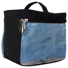Senior Man Fishing At River, Montevideo, Uruguay001 Make Up Travel Bag (big) by dflcprintsclothing