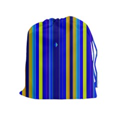 Blueyellow  Drawstring Pouch (xl) by Sparkle