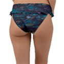 Realeafs Pattern Frill Bikini Bottom View2