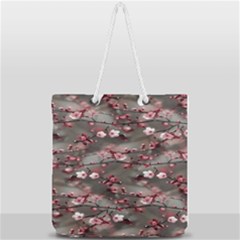 Realflowers Full Print Rope Handle Tote (large) by Sparkle