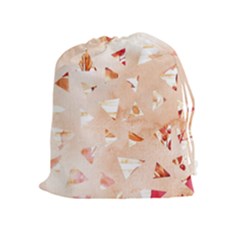 Autumn Abstract Drawstring Pouch (xl) by Angelandspot
