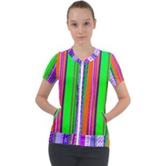 Fashion Belts Short Sleeve Zip Up Jacket by essentialimage