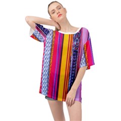 Fashion Belts Oversized Chiffon Top by essentialimage