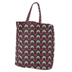 Fun Rainbow Stroke Giant Grocery Tote by tmsartbazaar