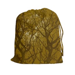 Forest Landscape Illustration 2 Drawstring Pouch (2xl) by dflcprintsclothing