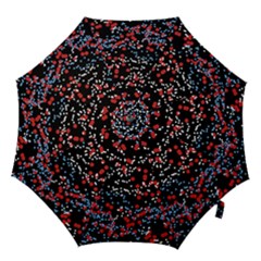 Multicolored Bubbles Motif Abstract Pattern Hook Handle Umbrellas (small) by dflcprintsclothing