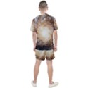 Galaxy Space Men s Mesh Tee and Shorts Set View2