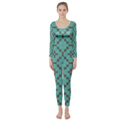 Tiles Long Sleeve Catsuit by Sobalvarro