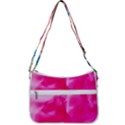 Complementary contrast Zip Up Shoulder Bag View3