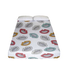 Happy Doodle Laugh Fitted Sheet (full/ Double Size) by tmsartbazaar